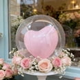 thumbnail image 4 of Inflatable Heart Shaped Balloons for Valentine's Day Decorations, Pvc Material, Party and Home Decor, 1 Pc, 4 of 7