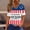 08-Blue, variant on 250 Anniversary USA Shirt, 1776-2026 250th Split Neck T-Shirt, 4th July Short Sleeve Tops