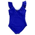 thumbnail image 5 of Leey-World Plus Size Tummy Control Halter One-Piece Swimsuit Blue,4XL, 5 of 6