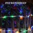 thumbnail image 5 of Solar LED Rope Lights Outdoor,Waterproof Solar Powered Tube Strip Light Copper Wire Fairy String Lights for Party Garden Yard Wedding Christmas Home Decoration(Multicolor,72FT 200 LED), 5 of 6