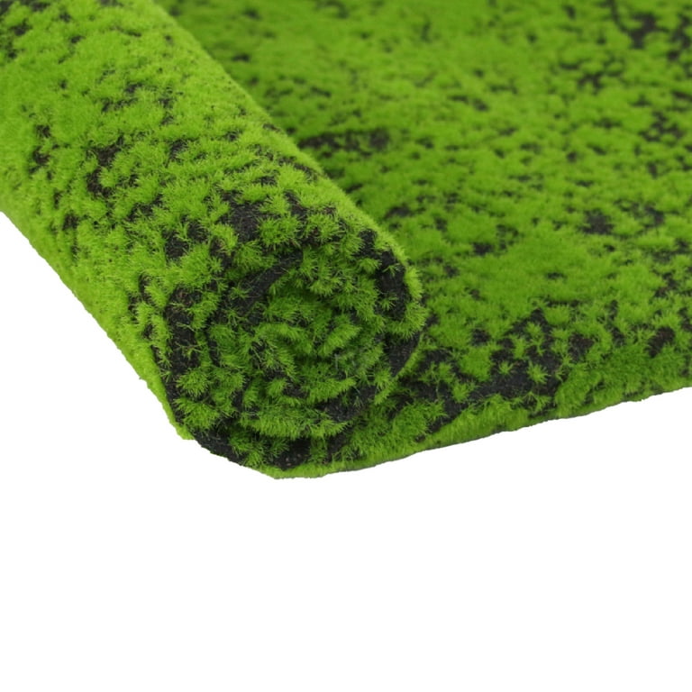 SCITOY Moss Carpet Artificial Mossy Lawn Lichen Green Moss for Crafts Mat  Decorated Mini Micro Landscape Garden Mall Balcony (Color : E, Size 