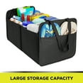 thumbnail image 3 of Auto Drive Car Hard-Sided Collapsible Trunk Organizer (Black), 3 of 8