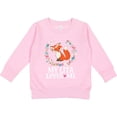 thumbnail image 2 of Inktastic My Lita Loves Me Girls Grandchild Fox Toddler Sweatshirt, 2 of 4