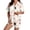 Orange, Black, Yellow, variant on Womens Pajama Sets Satin Cozy Funny Pumpkin Print Fall Short‑Sleeve Halloween Pajamas for Women Set