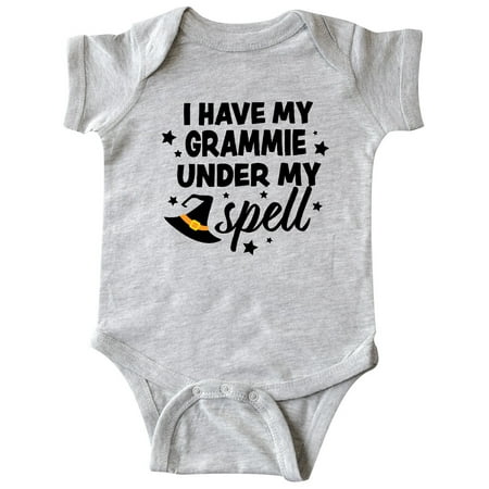 

Inktastic I Have My Grammie Under My Spell Gift Baby Boy or Baby Girl Bodysuit