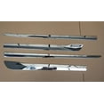 thumbnail image 3 of 2014-2017 ABS Chrome Body door trim For Toyota E170 Corolla ALTIS Car SIDE MOULDING COVER Crash-proof trim, 3 of 4