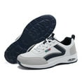 thumbnail image 5 of Mostsola Sneakers for Men Lace up Running Shoes Fashion Lightweight Non-Slip Athletic Shoes, 5 of 5
