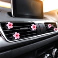 thumbnail image 5 of 8 clips para ventilación de coche, decoración interior, clips para ambientador, bonitos y coloridos adornos, accesorios de ventilación, decoraciones para niñas y mujeres (rosa), 5 of 5