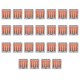 thumbnail image 2 of Bloque de terminales de conductor Pushin, 25 piezas Conectores de cable de palanca de 4 vías Conector de cable de empalme Solución innovadora, 2 of 8