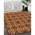 thumbnail image 2 of Ahgly Company Indoor Rectangle Patterned Carrot Orange Area Rugs, 3' x 5', 2 of 6