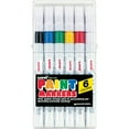 thumbnail image 3 of Uni-Ball Oil-Base Fine Line uni Paint Markers, 6 / Set (Quantity), 3 of 5