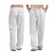thumbnail image 5 of Lucakuins Pantalones con Cordón para Mujer, Cintura Elástica de Verano Pantalones Sueltos de Color Sólido con Bolsillos Lucakuins moda, 5 of 9