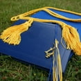 thumbnail image 3 of VERDANVERSE Cord Graduation Ropes Tassels Polyester Golden 2 Pcs, 3 of 8