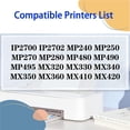 thumbnail image 2 of Compatible PG-210 CL-211 PG210 CL211 Ink Cartridges Replacement for Canon IP2700 IP2702 MP240 MP250 MP270 MP280 MP480 MP490 MP495 MX320 MX330 MX340 MX350 MX360 MX410 1 Black 1 Color, 2 of 7