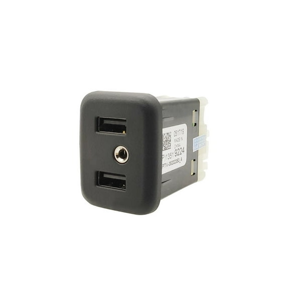 13509942/13510854/13519224/13523018/13519225/13509943 Dual USB Port Interface AUX Jack Carplay Adapter Module fit for Buick Cadillac Chevrolet GMC Chevy 2016 17 18