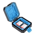 thumbnail image 3 of Memory Card Protective Case Portable Waterproof Travel Holder SD TF Cards Black Lightweight Durable Photography Lovers, 3 of 7