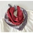 100 Real Mulberry Silk Scarf 21'' x 21'' Lightweight Neckerchief