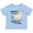 AE-Light Blue, variant on Auntie's You Say Alpaca My Bags Boys or Girls Toddler T-Shirt