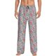 thumbnail image 1 of Balery Watercolor Butterflies Pantalones de pijama para hombre, pijama ultraligero, pantalón de descanso-Medium, 1 of 6
