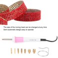 thumbnail image 2 of Sonew Hotfix Applicator,Hotfix Hot Fix Iron-on Applicator Wand Heat Gun for Rhinestone Crystal Tool EU Plug 110-220V, Crystal Applicator, 2 of 8