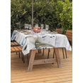 thumbnail image 2 of Outdoor Tablecloth with Umbrella Hole and Zipper, Blue Grey Pumpkins Fall Rectangle Table Cloth 60x102 Inch Waterproof Tablecloth, Thanksgiving Botanical Vintage Picnic Table Cover for Patio Camping, 2 of 7