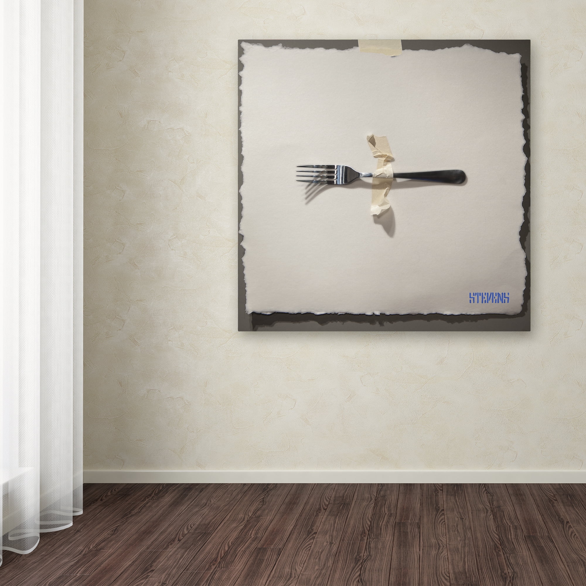 Trademark Fine Art "Fork" Canvas Art by Roderick Stevens