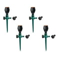 thumbnail image 4 of Vsenkes 4x Rotating Garden Sprinklers Lawn Sprinklers Gardening Tools Versatile Supplies Green, 4 of 9