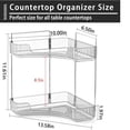 thumbnail image 2 of Last Chance A Storage Rack,Washbasin Storage Box D,Light Toothbrush Holder No Need For Punching Suitable For Washstands. Can Hold Toothbrushes Mouthwash Cups Cosmetics. Bathroom Storage Shelf., 2 of 3