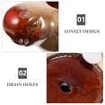 thumbnail image 5 of Raindrops Ceramic Bonsai Planter Bird Modeling Planter Pot Assorted Color 1Pcs, 5 of 6