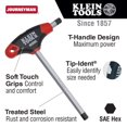 thumbnail image 4 of 1/2-Inch Hex Key with Journeyman T-Handle, 9-Inch Klein Tools JTH9E17, 4 of 4