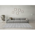 thumbnail image 3 of Ahgly Company Indoor Square Solid Gray Modern Area Rugs, 3' Square, 3 of 4