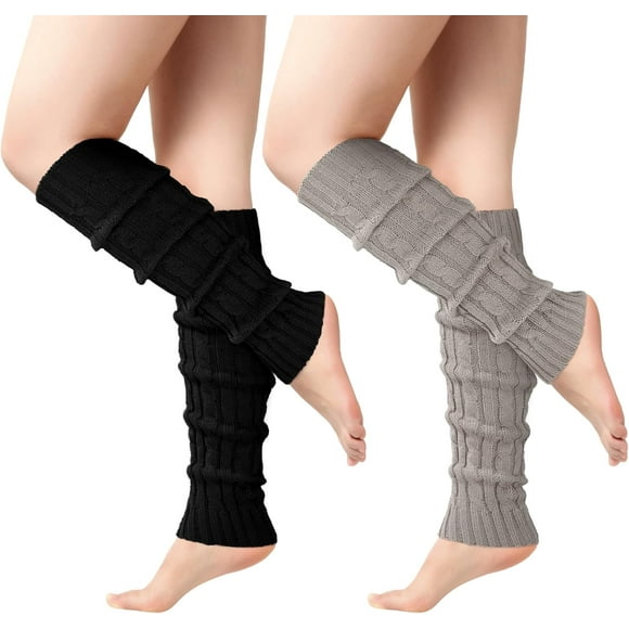 HUGFEGWE Jambières - Jambières en Tricot Néon Mode pour Femmes Accessoires de Sport Fête Yoga Années 80 AZ824-27178