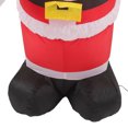 thumbnail image 4 of Christmas Inflatable Santa Claus Waterproof Ripstop Inflatable Santa Claus Decoration with LED Lights Welcome Inflatable Christmas Ornament[US regulations 110-240V], 4 of 9