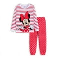thumbnail image 4 of Conjunto de pijama de Mickey para niños y niñas, ropa de algodón con dibujos animados, aire acondicionado, para el hogar, 4 of 4