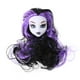 thumbnail image 2 of Cabeza de muñeca de hadas con pelo Plástico Diablo Muñeca desnuda Cabeza Artículos de juguete (Púrpura, 2 of 7