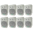 thumbnail image 1 of 2 PYLE Haut-Parleurs de Cinéma Maison Étanches Blancs 5.25 Pouces 2 Voies Intérieur/extérieur (8 Pack), 1 of 6