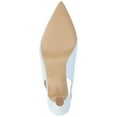thumbnail image 6 of Journee Womens Mikoa Kitten Heel Sling Back Pointed Toe Pumps, Widths Available, 6 of 10