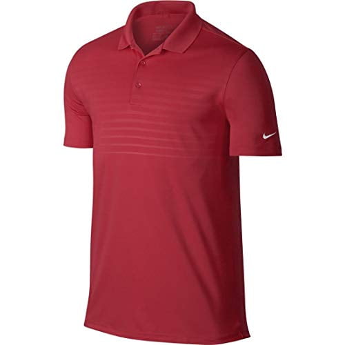 nike golf polo red