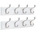 thumbnail image 1 of Perchero AMADA HOMEFURNISHING, soporte de pared, paquete de 2 unidades, color blanco, 1 of 8