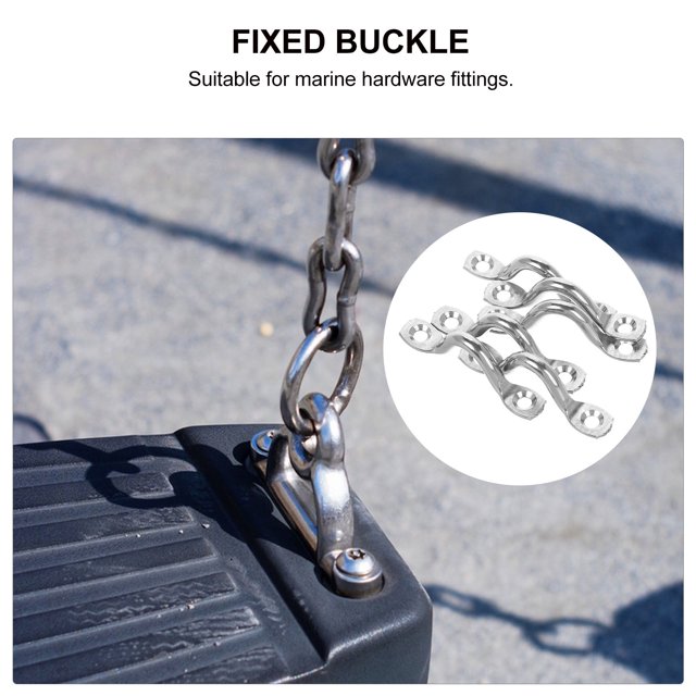 FESTFENDS 10Ud Manijas Náuticas De Inoxidable Para Kayak Accesorios Versátiles