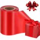 thumbnail image 1 of Red Ribbon for Gift Wrapping(10cm 22m), 1 of 5