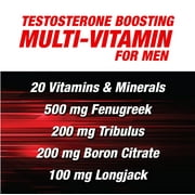 MuscleMeds Vitamin T, Testosterone Boosting Multi-Vitamin For Men, 90 Tablets