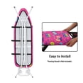 thumbnail image 5 of HELLHERO Butterfly Pattern Ironing Board Cover Hook and Loop Fastener Hook and Loop Ironing Board Covers Soft for Friends, 5 of 6