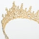 thumbnail image 4 of KAKOWELY Tiara nupcial, corona de diamantes de imitación, corona brillante, corona de novia para boda, diadema, 4 of 5