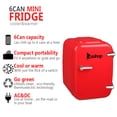 thumbnail image 5 of enyopro 5L Mini Fridge, Compact Car Refrigerator, Portable Cooler and Warmer, AC/DC Powered Thermoelectric System Fridge, Super Quiet Small Freezer for Car Home Office Camper Dorm Garage, K2134, 5 of 10