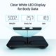 thumbnail image 3 of Báscula inteligente Fitdays para grasa corporal | Tecnología avanzada de 8 electrodos para IMC/20+ | LED a todo color y alta precisión | Báscula de baño para fitness y pérdida de peso | (FI2211WB-BLAC, 3 of 5