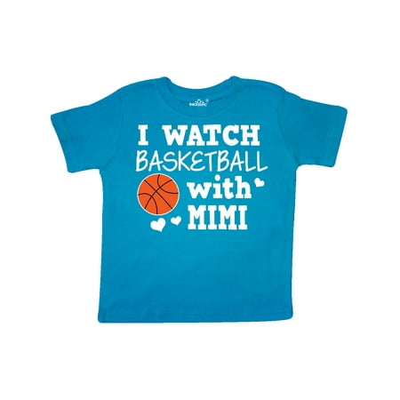 

Inktastic I Watch Basketball with Mimi Gift Toddler Boy Girl T-Shirt