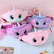 thumbnail image 2 of Riñonera para niños, bonitos juguetes de peluche de unicornio, cinturón de color degradado, bolso de pecho, monedero de dibujos animados, bolso de viaje, riñonera para niñas, 2 of 5