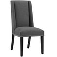thumbnail image 2 of Modway Baron Dining Chair Fabric Set of 2 in Gray, 2 of 4