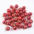 thumbnail image 5 of DYIOO Shatterproof Solid Plastic Christmas Ball Ornaments, Pre-Strung Xmas Balls with Hook, Christmas Pendant for Holiday Xmas Party Wreath Tabletop Tree Decoration(36Pices, 40mm/1.57 Inch,Silver ), 5 of 10